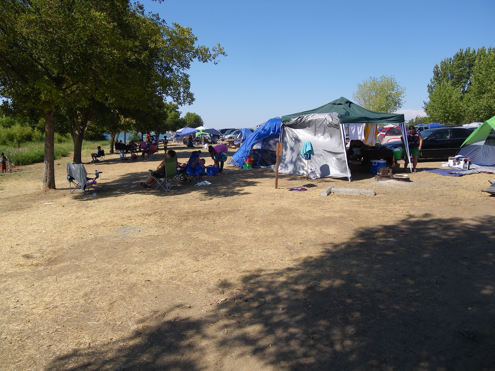 Camping at Woodward Resevoir