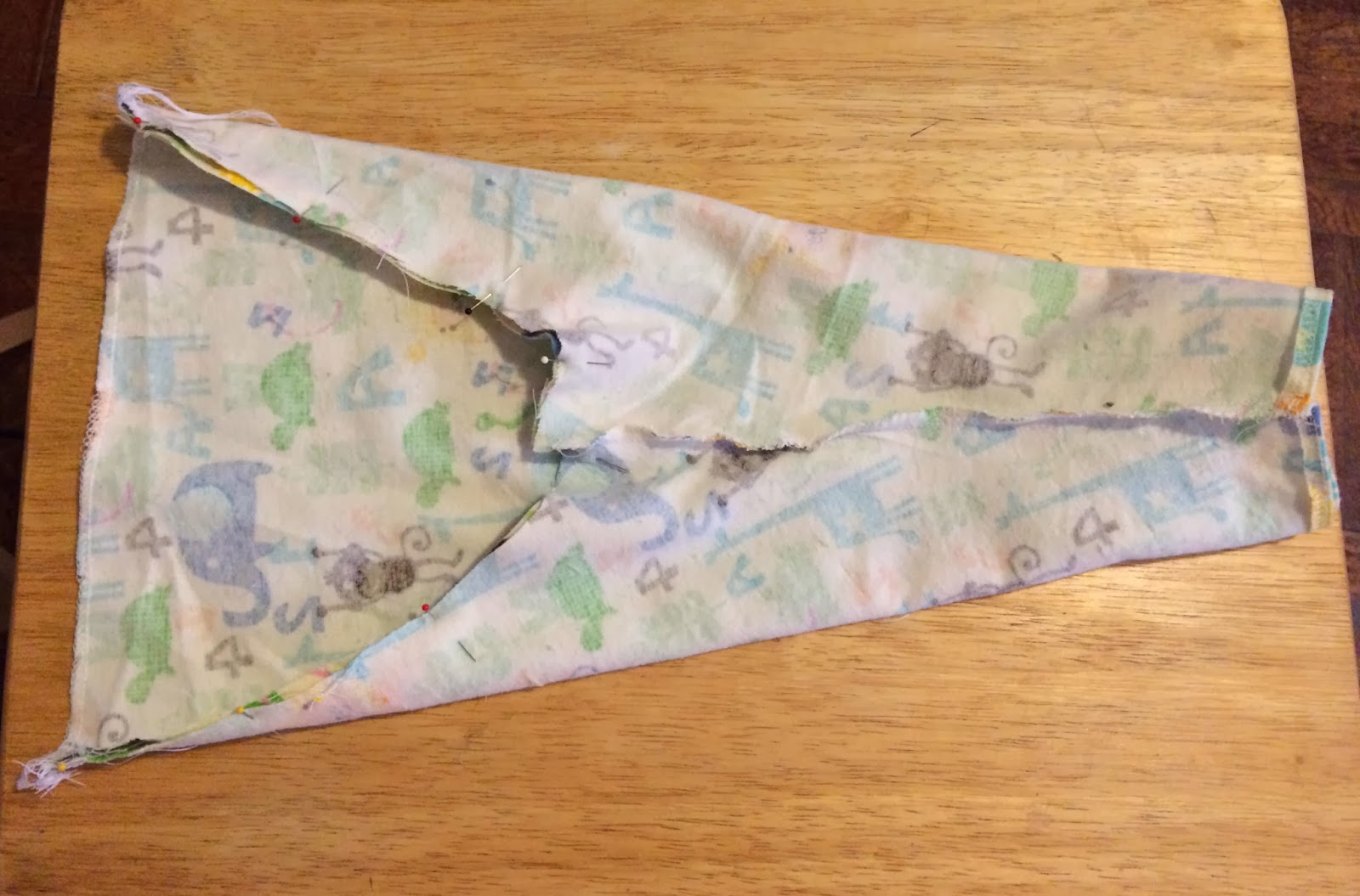 DIY Toddler Flannel Pajama Pants Tutorial First Time Mom and Losing It