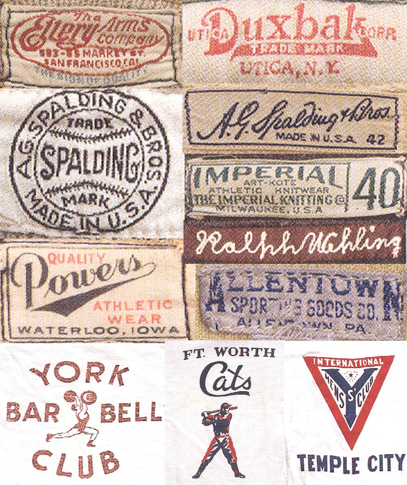 Mens Collections Vintage 1920s30's Sportswear