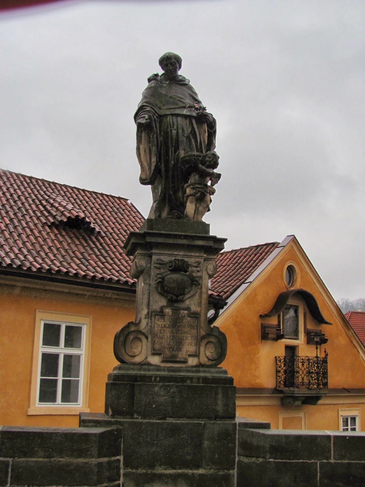 Gray Skies Gray Skies on Charles Bridge Prague