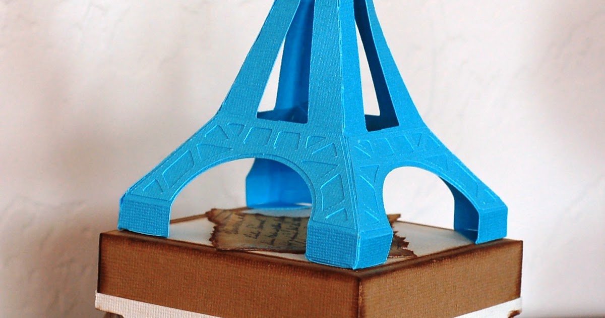 Paper Creations by Kristin Eiffel Tower Box