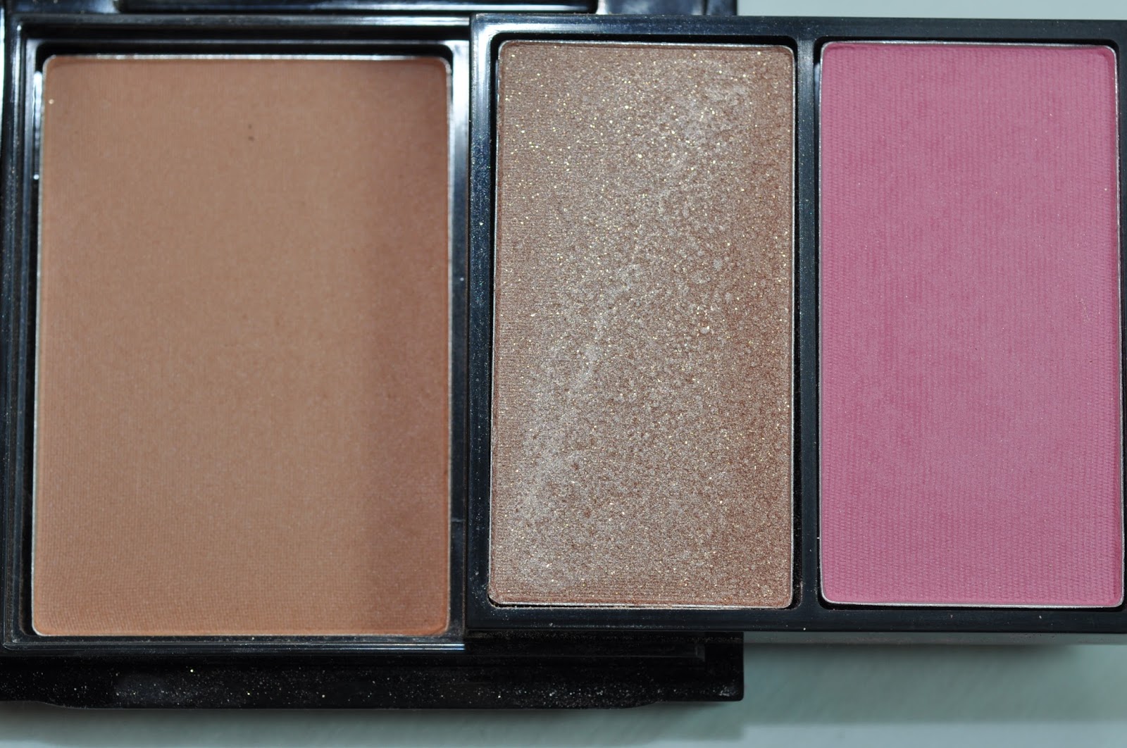MAC Antonio Lopez Face/Pink and Face/Coral Bronzer, Blush and Highlighter Palettes Swatches