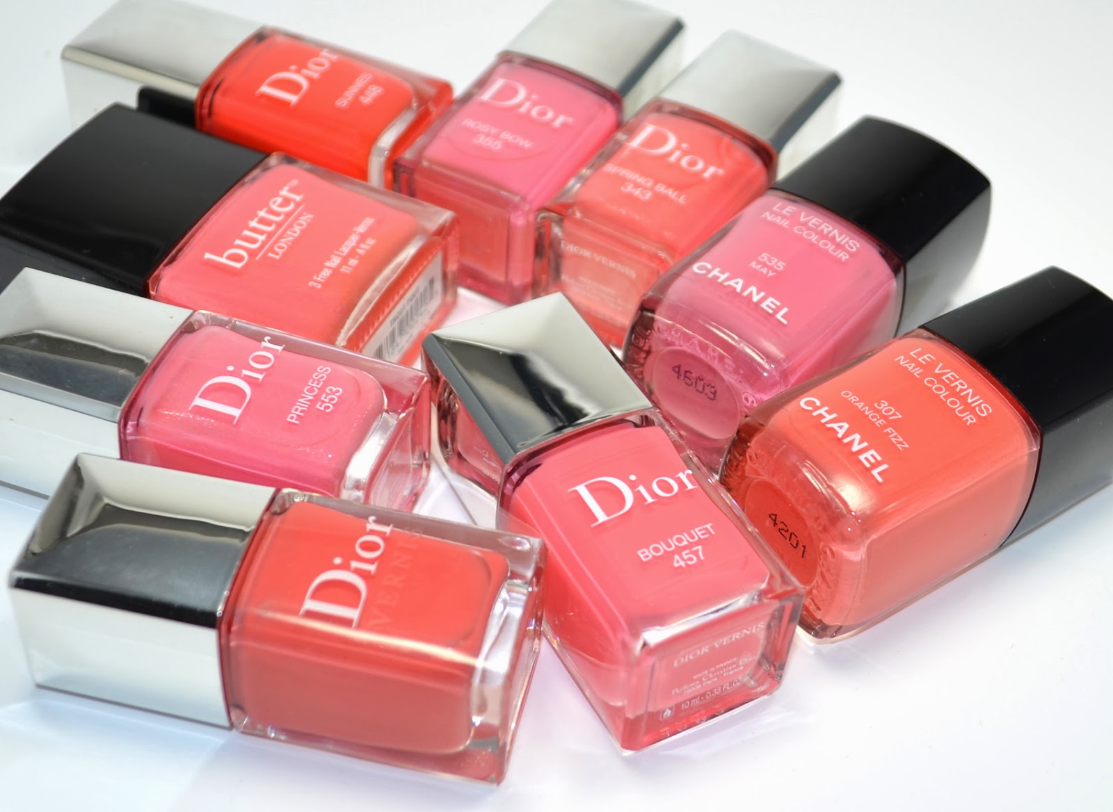 Dior Spring 2014 Nails: Dior Vernis Trianon Edition Swatched and