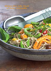 Grab-and-Go Soba Noodle Salad w/ "Berkeley Bowl Cookbook" Asian Vinaigrette