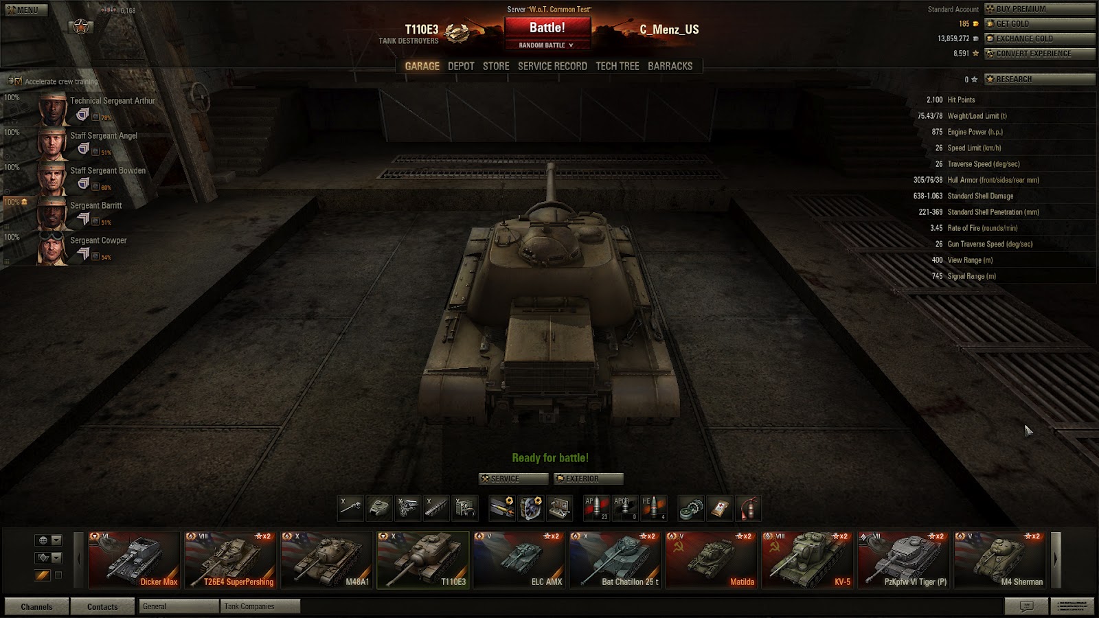 7.5 Preview T110E3 WoT Guru