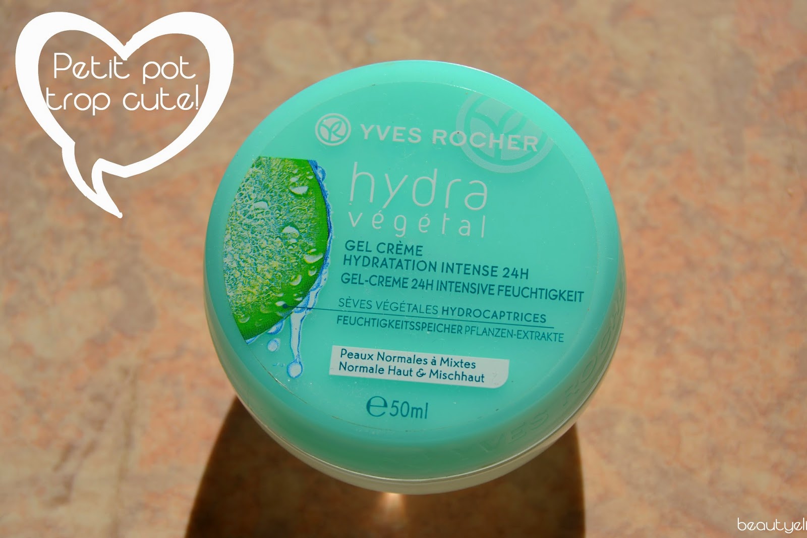 [Test] Yves Rocher Hydra végétal gel crème hydratation intense 24h Beautyeli
