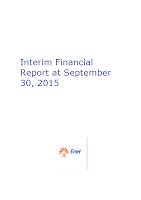 Enel, Q3, 2015, report, front page