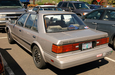 1987 Nissan Stanza GXE Sedan.