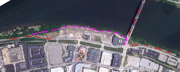 2011 route of southside works bike trail