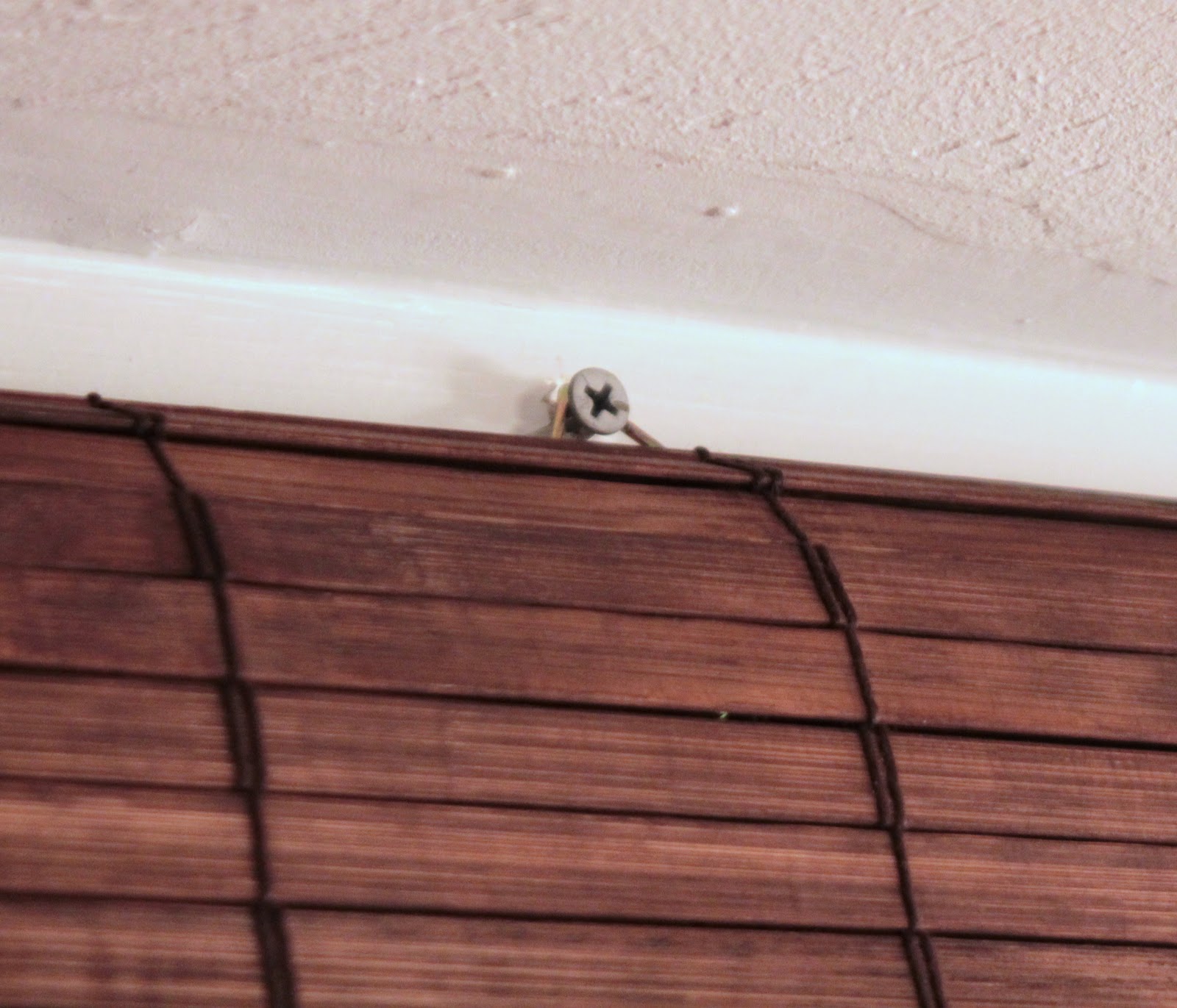 Hiding The Hardware On Bamboo Blinds Shine Your Light