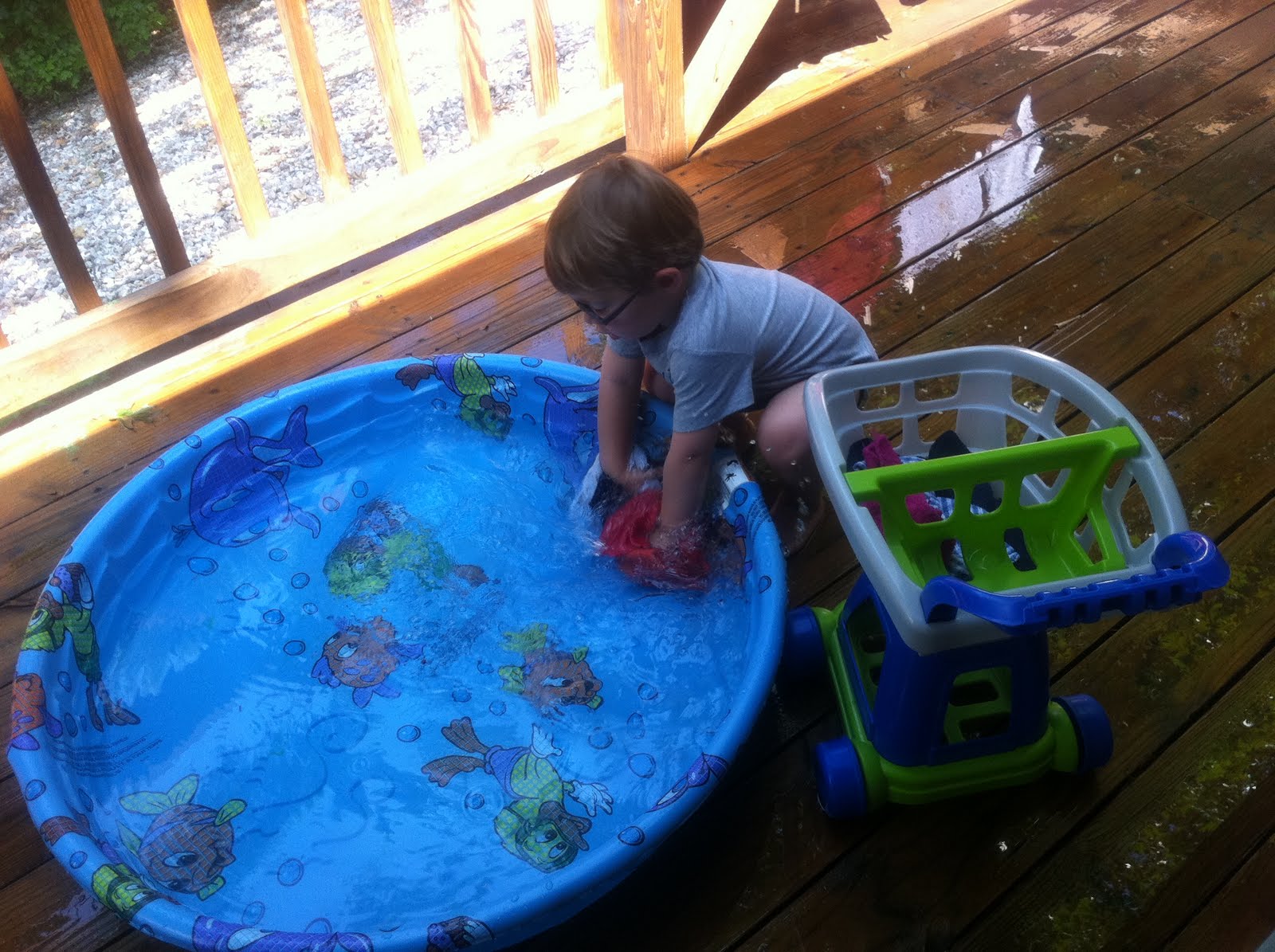 pretend play clothes line