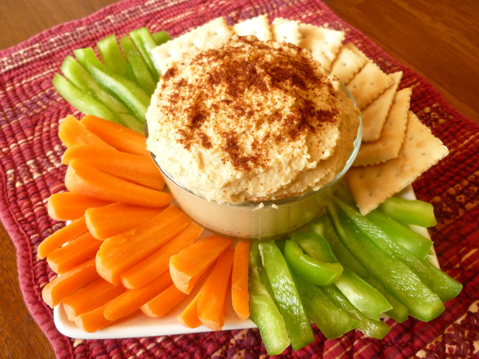 Growing in Grace Tasty Hummus Dip