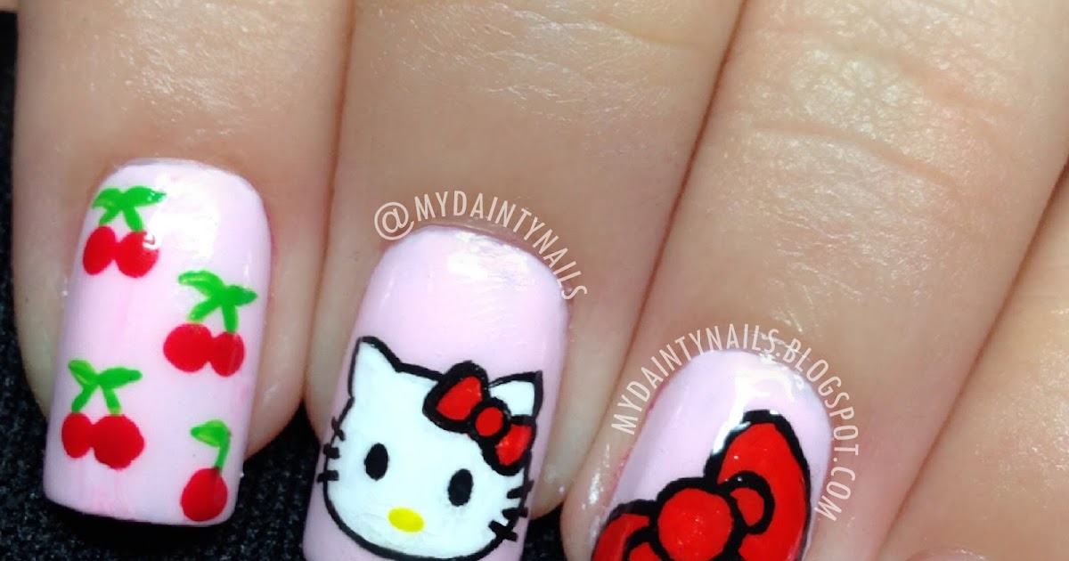 My Dainty Nails: Hello Kitty Nails