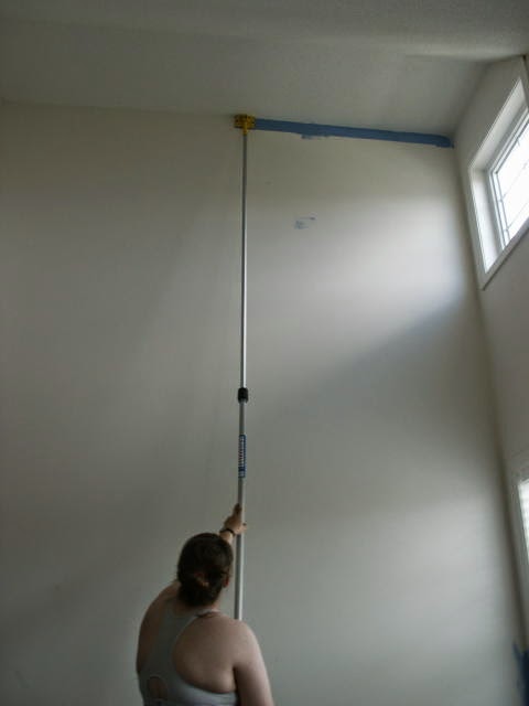 Baltic To Boardwalk Painting Extra Tall Walls For A North Facing Room