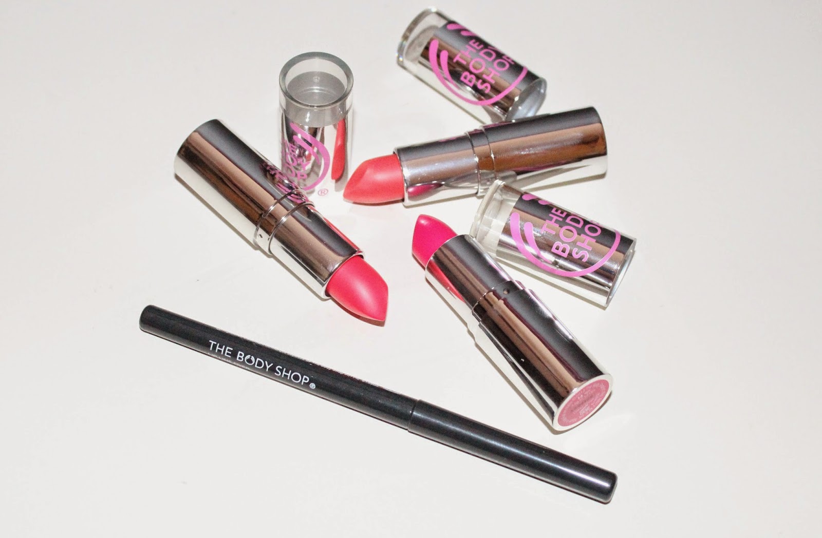 New Release Body Shop Colour Crush Lipsticks & Lip Line Fixer Review