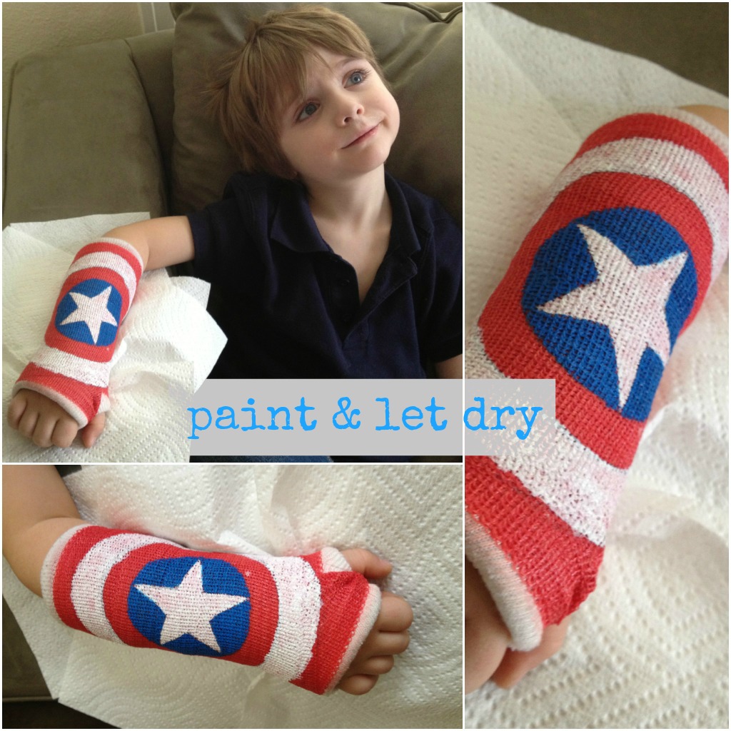 Painted Cast Art Brittany Estes