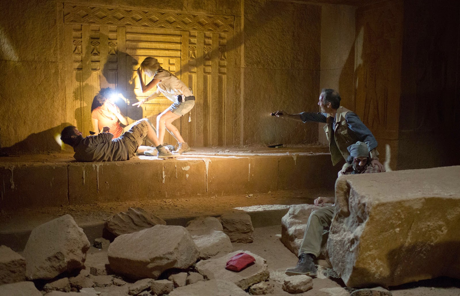 Ancient curse jackal-headed Anubis unleashed in slasher film The Pyramid The Pyramid