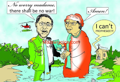 Hii ndo cartoon ya Wamalawi baada ya Tanzania kutoa Ramani mpya