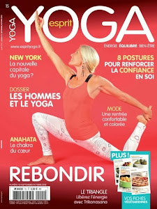 Its out in the shops - Esprit Yoga Magazine