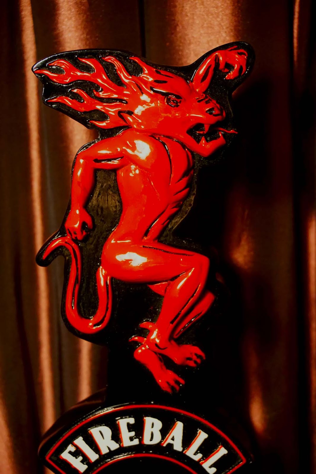 Tap Handle 546 Sazerac Fireball Cinnamon Whisky
