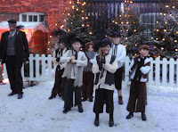 christmas festival chimney sweeps performance