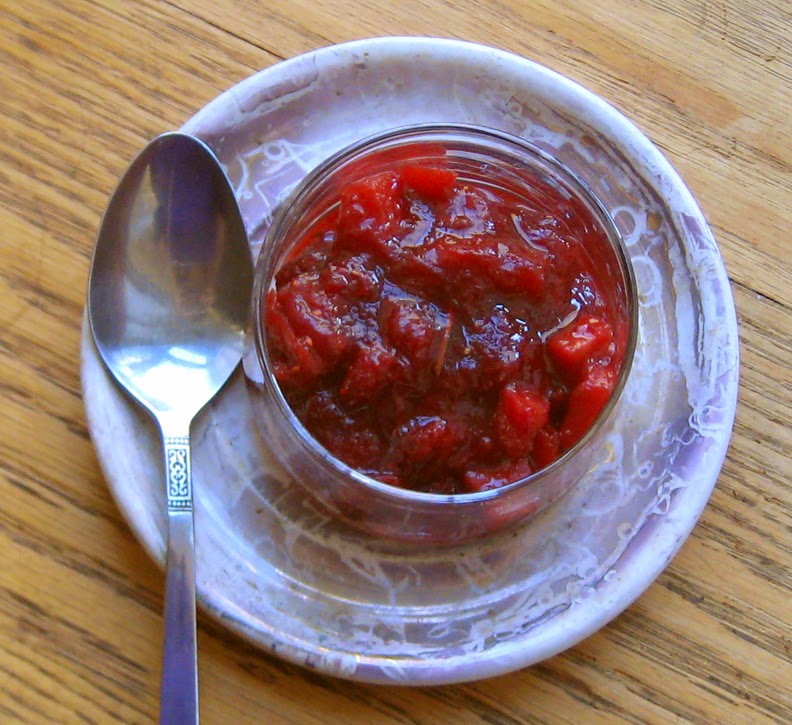 minxeats recipes, recaps, and restaurant reviews Cranberry Quince Sauce