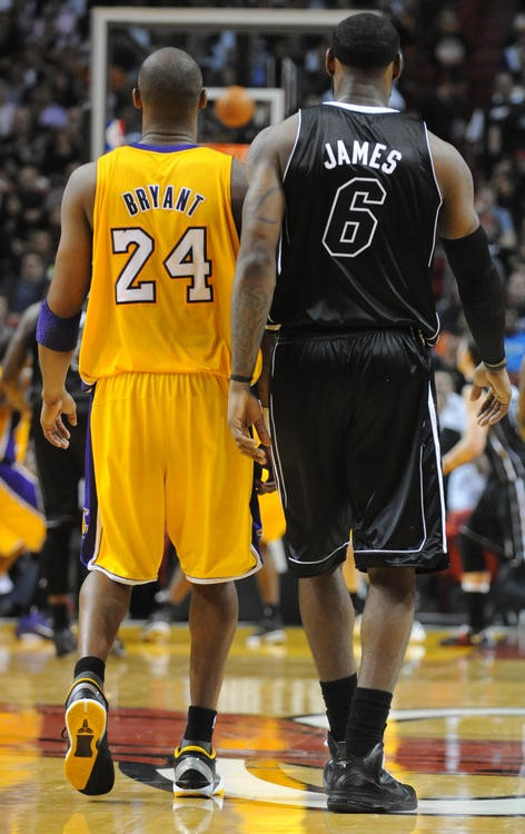kobe bryant v lebron james