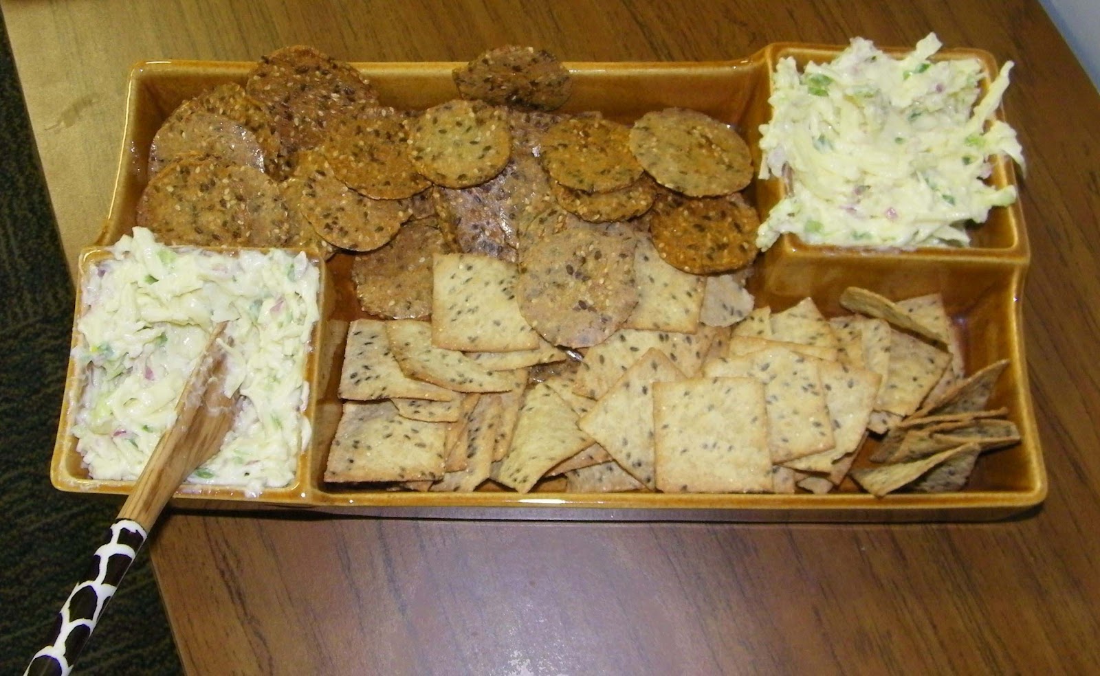 Costco Cuisine Jarlsberg Cheese Dip With Gluten Free Crackers From Costco