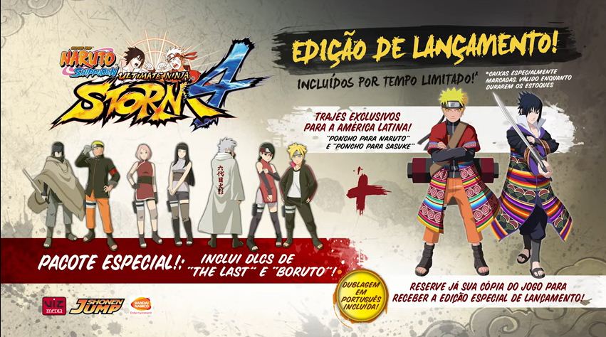 Naruto Shippuden Ultimate Ninja Storm 4 ganha trailer dublado! - JWave