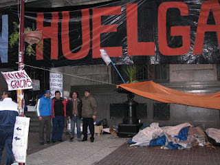 TRIUNFO SINDICAL EN HUELGA BANCO CHILE