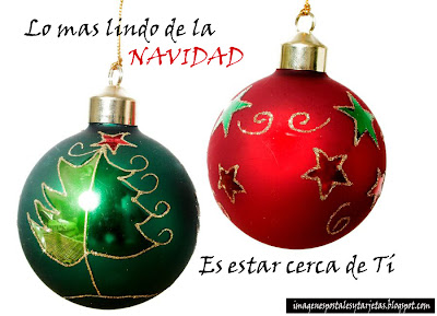 Esperanzadora adicional condimentos romántica pero visual Postales de Navidad: Lo Mas lindo de la navidad es estar cerca de ti