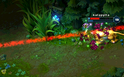 nidalee se borrando nidalee escape ult lux gif