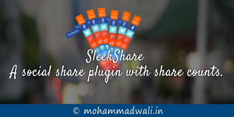 social share with counts
