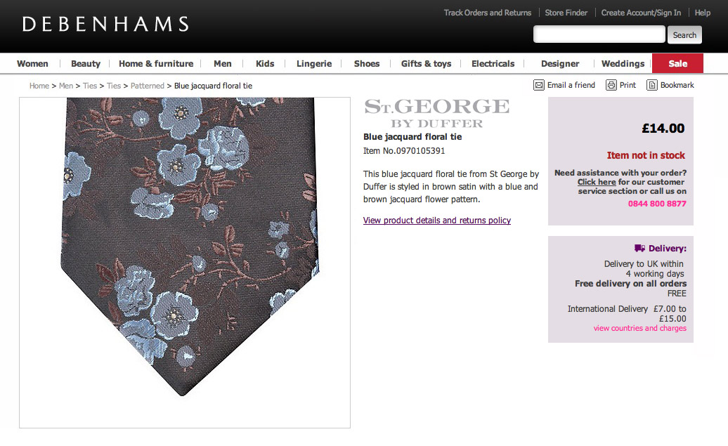 duffer st george tie