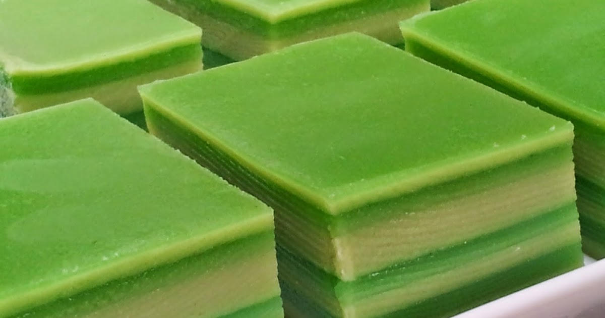 Layered Coconut Cake Malaysian Layered Coconut Cake Malaysian