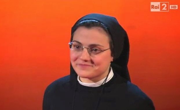 Nun Cristina "Girl just wanna get fun" The voice of Italy Nun Cristina "Girl just wanna get fun" The voice of Italy