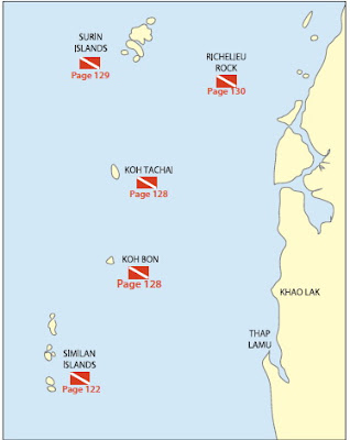 Map of Khao Lak