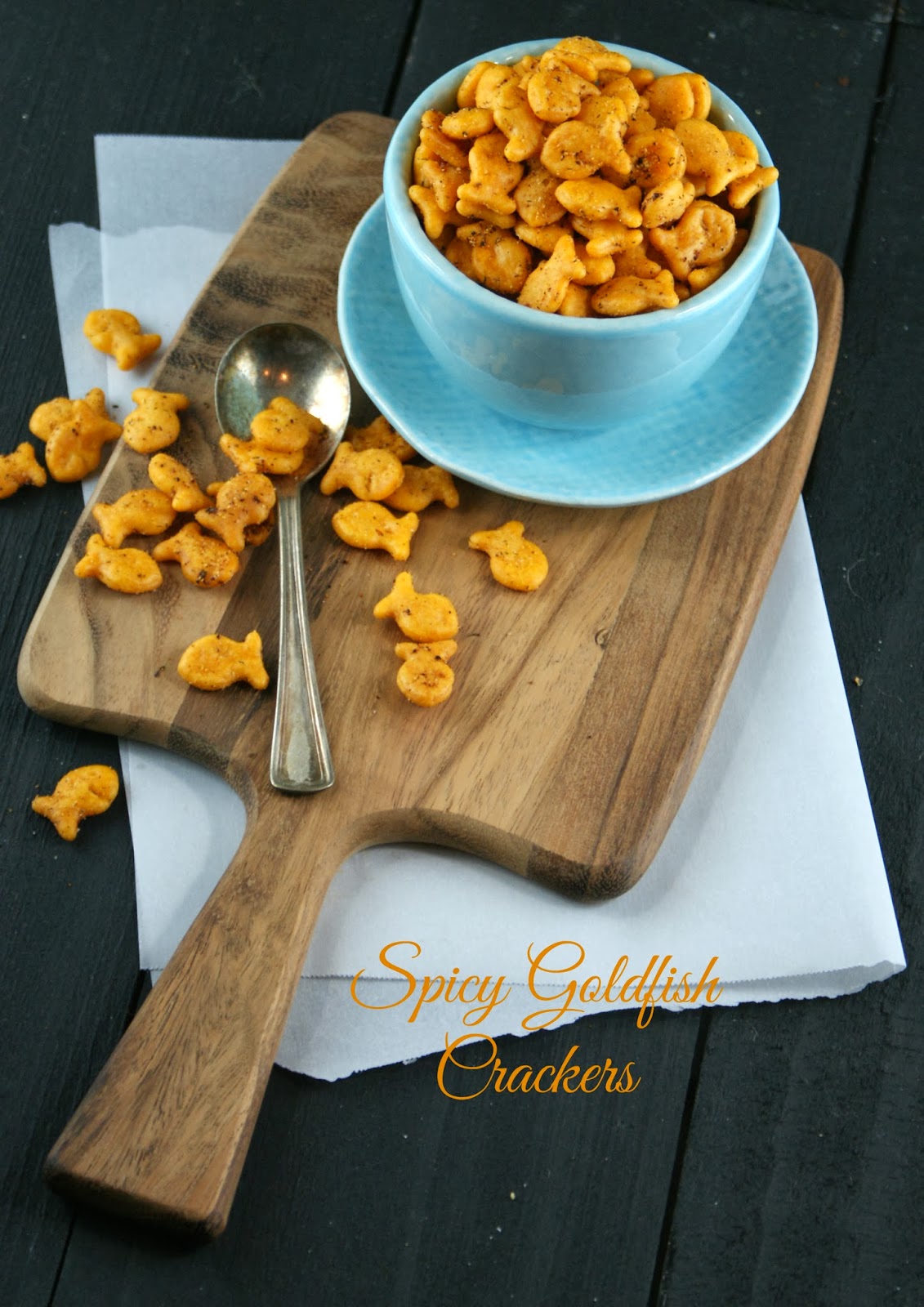Authentic Suburban Gourmet Spicy Goldfish Crackers Friday Night Bites