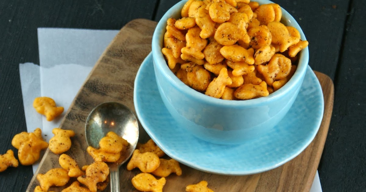 Authentic Suburban Gourmet Spicy Goldfish Crackers Friday Night Bites