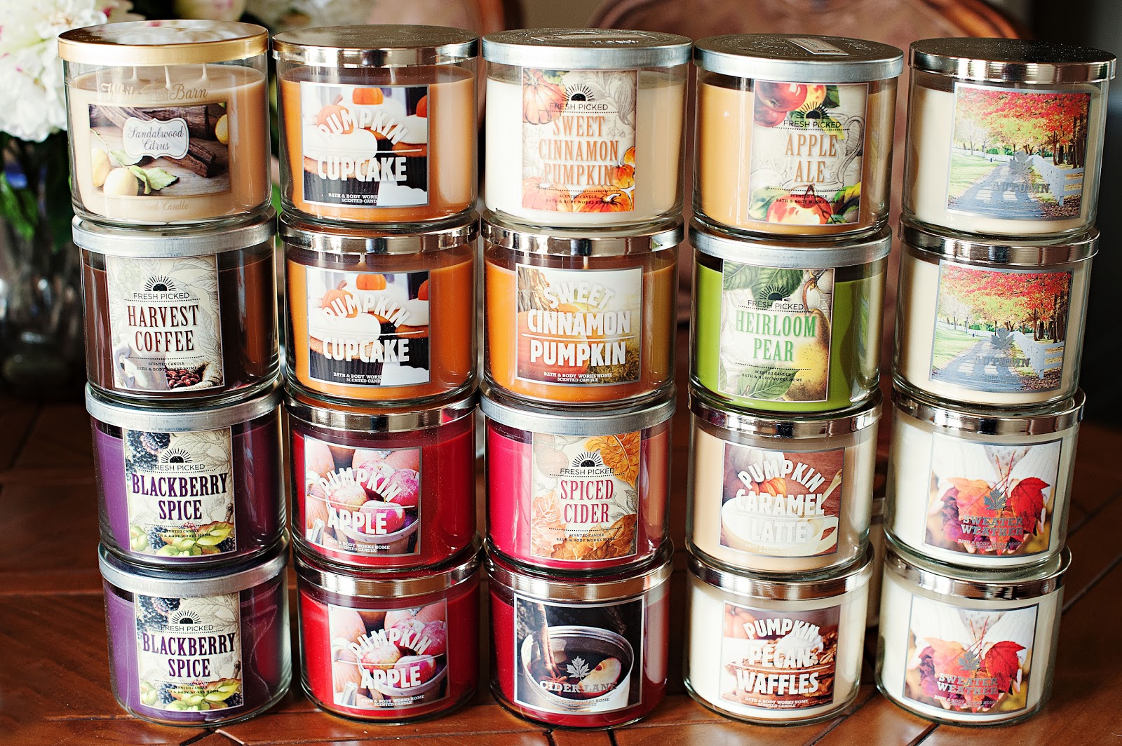 Fragrance Obsessed Bath and Body Works Fall 2013 Candles Order 1