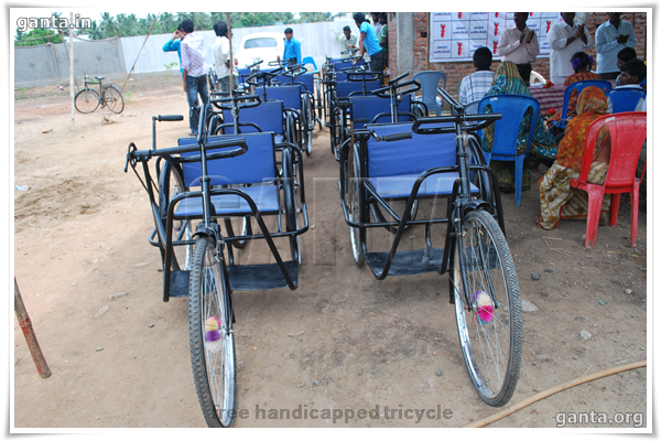 free tricycle for handicapped