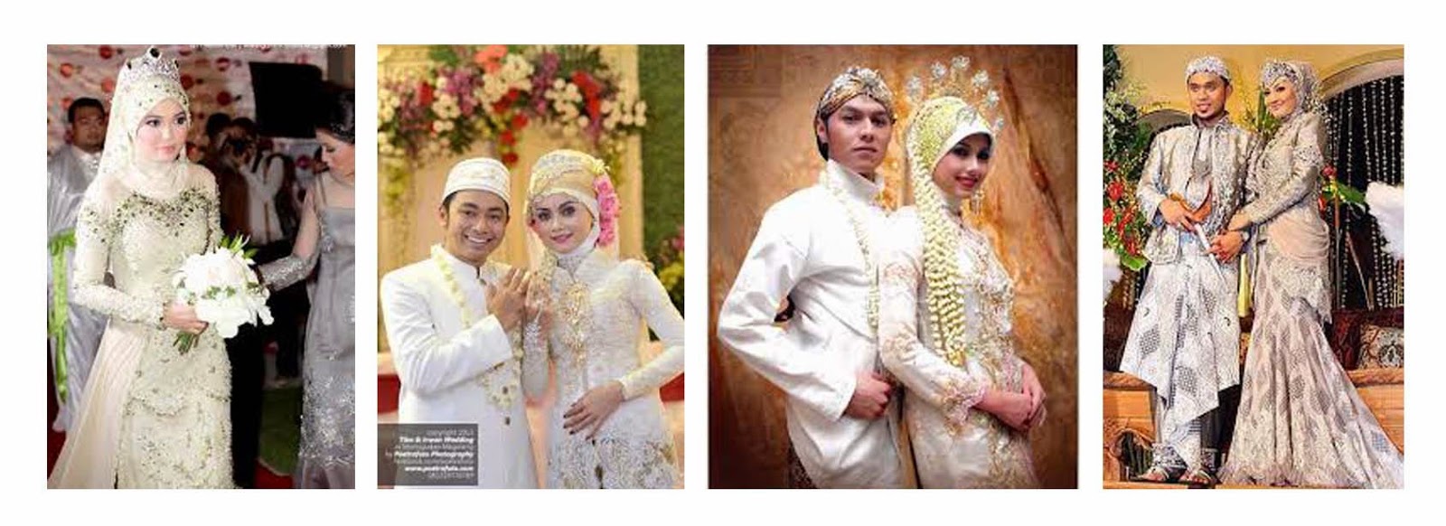 baju pendamping pengantin muslimah lengan balon