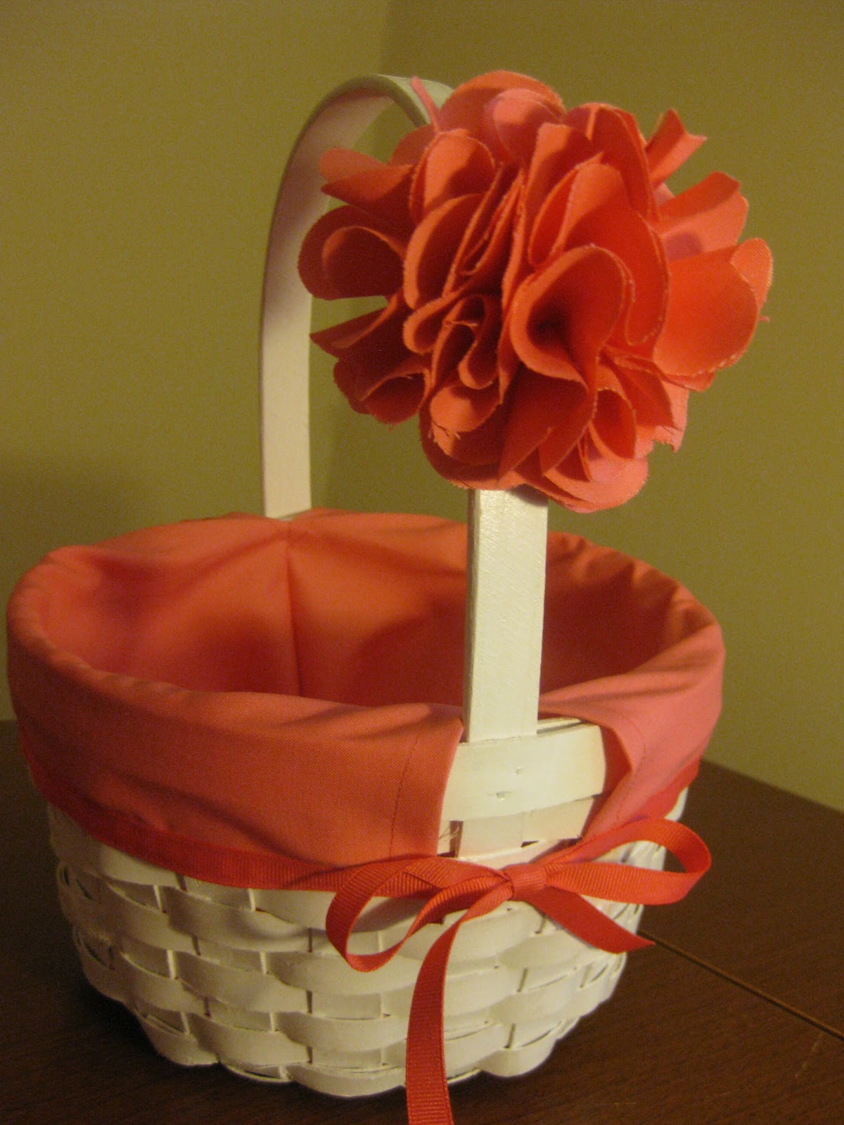 BonnieProjects Flower Girl Baskets (with exchangable liners)