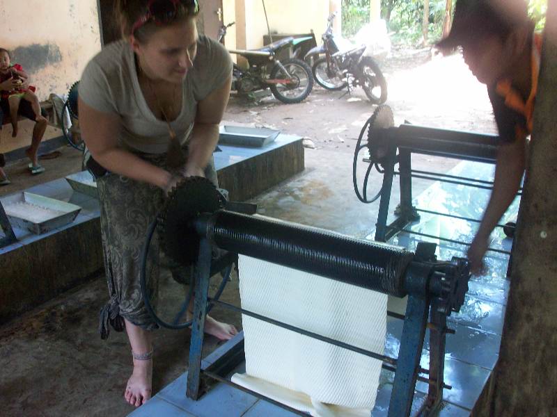 Rubber Sheet Processing