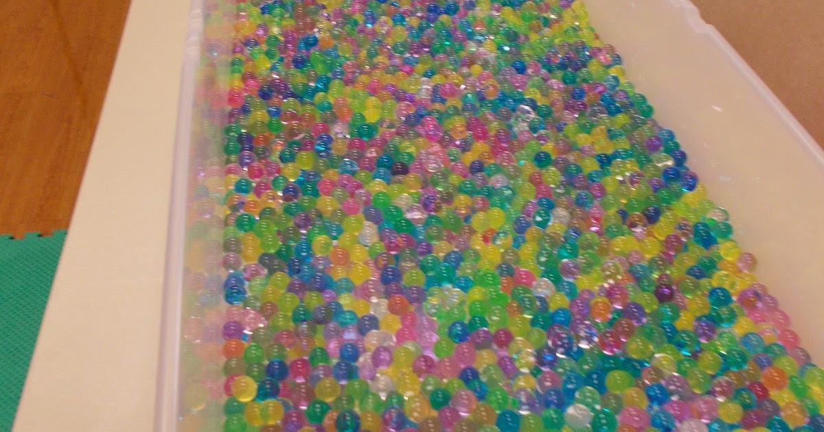 Neverlandarling Messy Learning Lab Water Beads for Babies