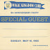 Magic Kingdom Club Special Guest Pass - May 16, 1965