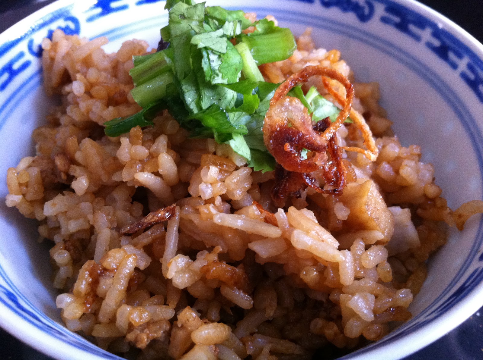 Confessions of a Weekend Cook Yam Rice
