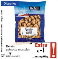 gekookte mosselen uit de colruyt