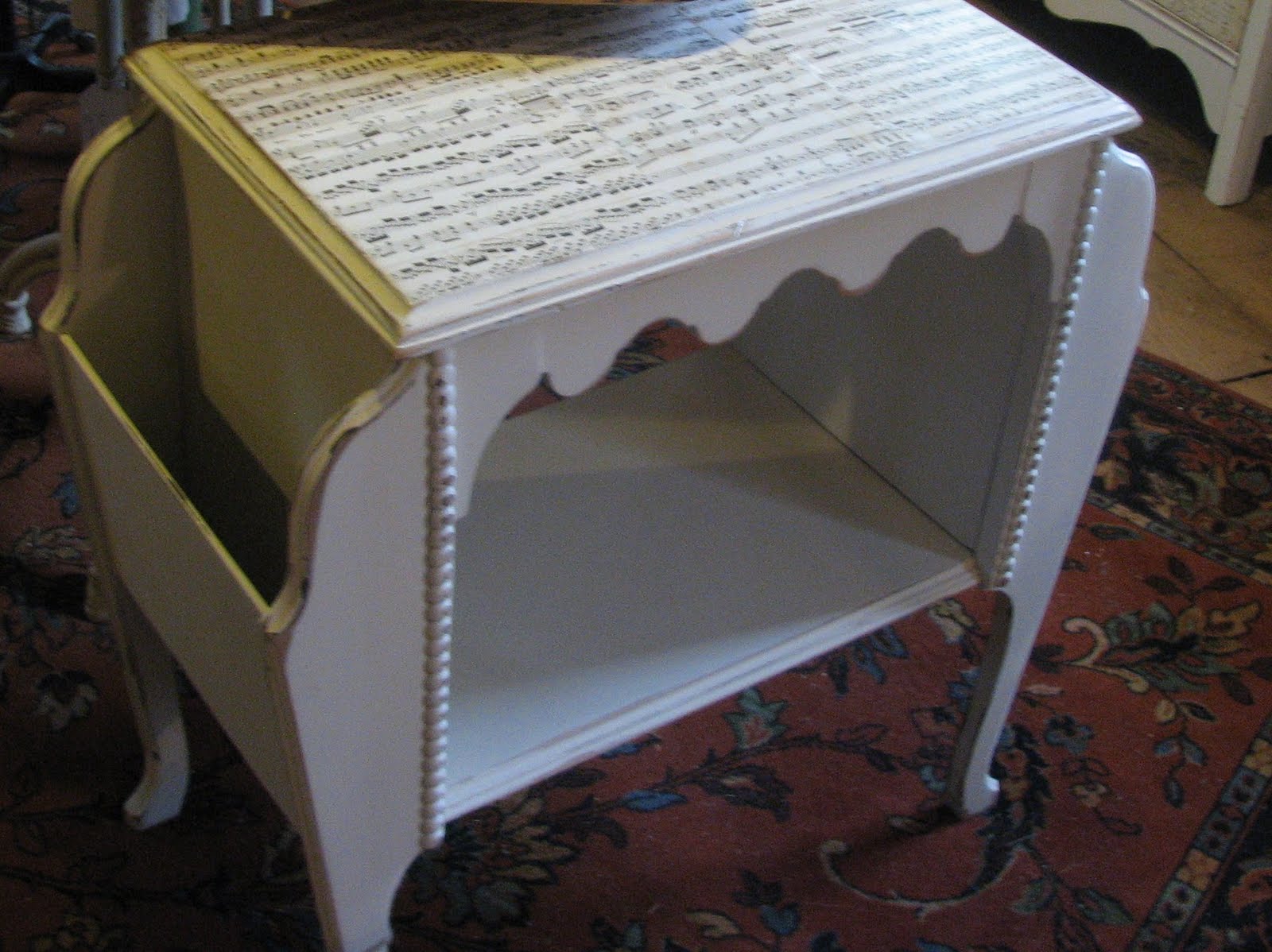 Brookline Street Studio Decorating with old paper