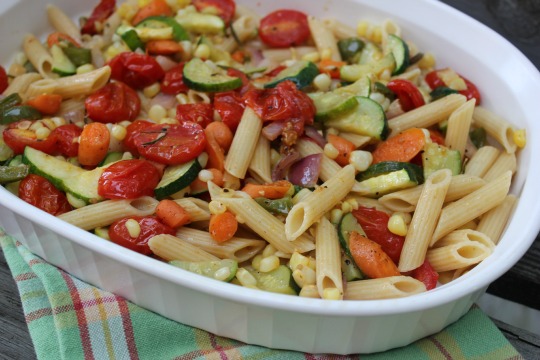 Me And My Pink Mixer Summer Garden Pasta